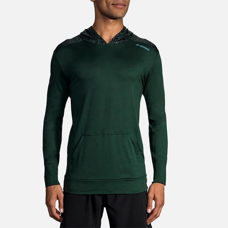 Brooks Dash Mens Running Jackets - Green - Indonesia (ZWOM-93084)